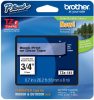 BROTHER TZE-141 ÁTLÁTSZÓ ALAPON FEKETE LAMINÁLT 18MM/8M EREDETI SZALAG (TZE141)