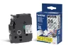 BROTHER TZE-151 ÁTLÁTSZÓ ALAPON FEKETE LAMINÁLT 24MM/8M EREDETI SZALAG (TZE151)