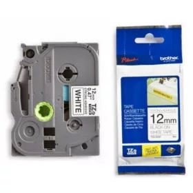   BROTHER TZe-S231 FEHÉR ALAPON FEKETE LAMINÁLT 12MM/8M EREDETI SZALAG (TZES231)