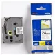 BROTHER TZe-S251 FEHÉR ALAPON FEKETE LAMINÁLT 24MM/8M EREDETI SZALAG (TZES251)