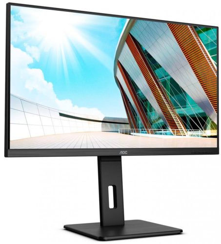 AOC U32P2, 31,5", VA, 16:9, 3840X2160, 350 CD/M2, 4MS, 2XHDMI, 1XDISPLAYPORT, 4XUSB, PIVOT, HANGSZÓRÓ, MONITOR