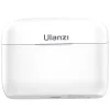 ULANZI J12 VEZETÉK NÉLKÜLI CSÍPTETHETŐ MIKROFON RENDSZER (2 MIKROFON + 1 VEVŐ, USB-C), FEHÉR