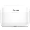 ULANZI J12 VEZETÉK NÉLKÜLI CSÍPTETHETŐ MIKROFON RENDSZER (2 MIKROFON + 1 VEVŐ, LIGHTNING), FEHÉR