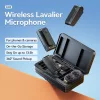 ULANZI A100 VEZETÉK NÉLKÜLI CSÍPTETHETŐ MIKROFON SZETT (2 MIKROFON + 1 VEVŐ, USB-C/JACK), FEKETE