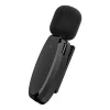 ULANZI V6 3-IN-1 SOKOLDALÚ VEZETÉK NÉLKÜLI CSÍPTETHETŐ MIKROFON SZETT (2 MIKROFON, LIGHTNING/USB-C/JACK), FEKETE