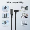 TYPE-C to BARREL JACK 5.5MMX2.5MM 100W PD TÖLTŐKÁBEL 20V KIMENETTEL CANON SELPHY NYOMTATÓHOZ