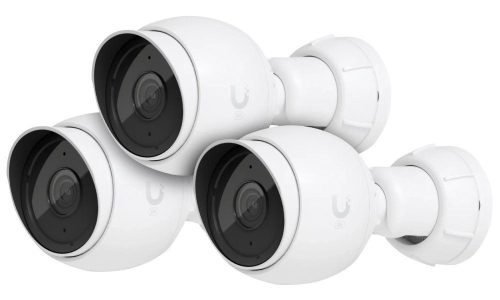 UBIQUITI UNIFI UVC-G5-BULLET BELTÉRI/KÜLTÉRI 2K HD POE KAMERA, FEHÉR 3-PACK