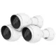 UBIQUITI UNIFI UVC-G5-BULLET BELTÉRI/KÜLTÉRI 2K HD POE KAMERA, FEHÉR 3-PACK