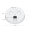 UBIQUITI UNIFI UVC-G5-DOME BELTÉRI 2K KAMERA, FEHÉR (3-PACK)