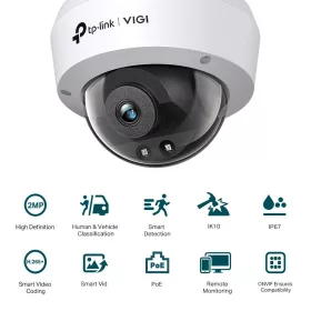 TP-LINK VIGI C220I (4MM) 2MP MINI DOME NETWORK KAMERA