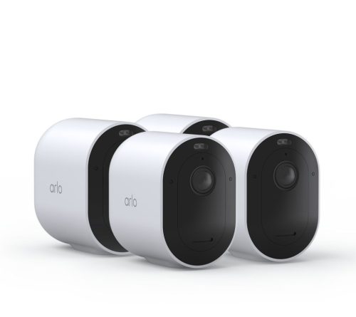 ARLO PRO 5S 2K WIRELESS KÜLTÉRI BIZTONSÁGI KAMERA (4 KAMERA SZETT) (BASE STATION NOT INCLUDED), FEHÉR