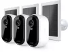 ARLO ESSENTIAL (GEN.2) BUNDLE 2K KÜLTÉRI BIZTONSÁGI KAMERA (3 KAMERA SZETT) + (3 ESSENTIAL SOLAR PANEL CHARGER), FEHÉR