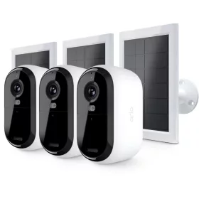   ARLO ESSENTIAL (GEN.2) BUNDLE 2K KÜLTÉRI BIZTONSÁGI KAMERA (3 KAMERA SZETT) + (3 ESSENTIAL SOLAR PANEL CHARGER), FEHÉR