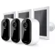 ARLO ESSENTIAL (GEN.2) BUNDLE 2K KÜLTÉRI BIZTONSÁGI KAMERA (3 KAMERA SZETT) + (3 ESSENTIAL SOLAR PANEL CHARGER), FEHÉR