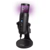 VENOM VS2868 LED-ES STREAMING MIKROFON, USB-S, FEKETE