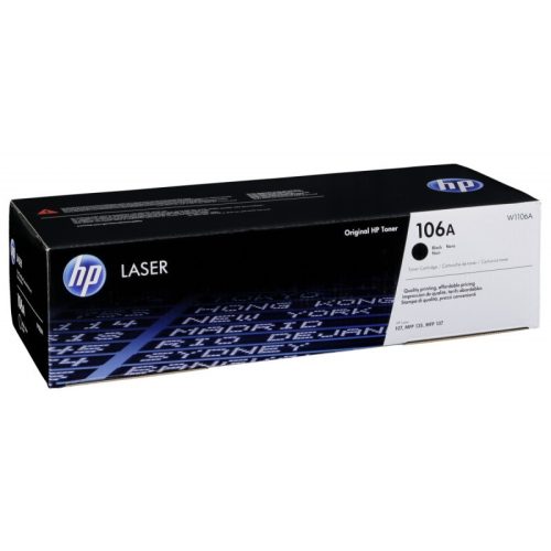 HP W1106A NO.106A FEKETE (1K) EREDETI TONER (W1106A)