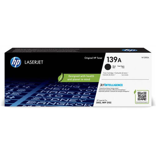 HP W1390A NO.139A FEKETE (1,5K) EREDETI TONER (W1390A)