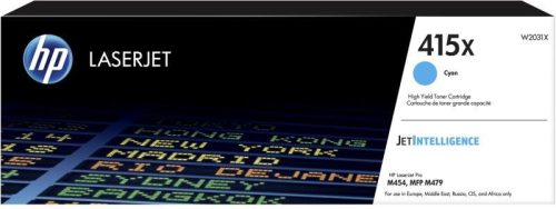 HP W2031X NO.415X CIÁN (6K) EREDETI TONER (W2031X)