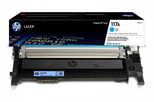 HP W2071A NO.117A CIÁN (0,7K) EREDETI TONER (W2071A)