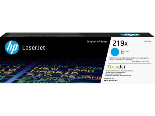 HP W2191X NO.219X CIÁN (2,5K) EREDETI TONER