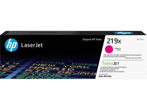 HP W2193X NO.219X MAGENTA (2,5K) EREDETI TONER