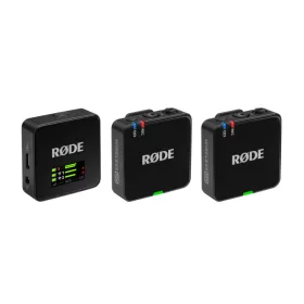   RODE WIRELESS GO III KOMPAKT VEZETÉK NÉLKÜLI MIKROFON RENDSZER, FEKETE