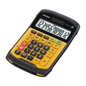 CASIO WM-320MT ASZTALI SZÁMOLÓGÉP, SÁRGA