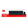 MARVO WS005 WIRELESS BILLENTYŰZET COMBO FEKETE, HU