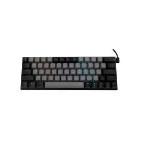   WHITE SHARK WAKIZASHI BLUE SWITCHES GAMING BILLENTYŰZET GREY-FEKETE, HU
