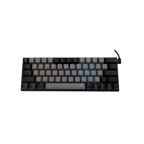 WHITE SHARK WAKIZASHI BLUE SWITCHES GAMING BILLENTYŰZET GREY-FEKETE, HU