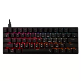 WHITE SHARK SHINOBI 2 RGB GAMING BILLENTYŰZET FEKETE, US