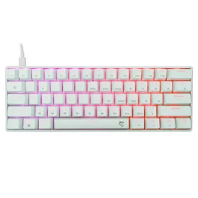 WHITE SHARK SHINOBI 2 RGB GAMING BILLENTYŰZET FEHÉR, US