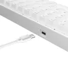 WHITE SHARK GK-2022W SHINOBI BROWN SWITCHES MECHANIKUS 60% GAMING BILLENTYŰZET FEHÉR, US