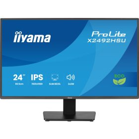   IIYAMA X2492HSU-B1, 24", IPS, 16:9, 1920x1080, 120 Hz, 1xHDMI, DISPLAY PORT, LED MONITOR