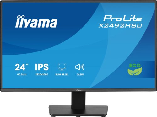 IIYAMA X2492HSU-B1, 24", IPS, 16:9, 1920x1080, 120 Hz, 1xHDMI, DISPLAY PORT, LED MONITOR
