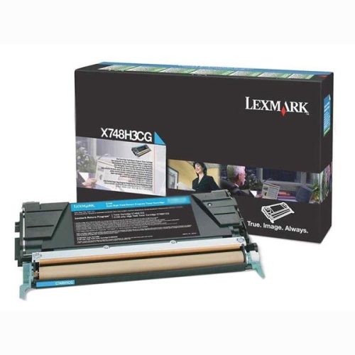 LEXMARK X748H3CG (10K) CIÁN EREDETI TONER (X748H3CG)