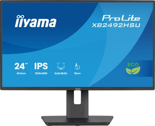 IIYAMA XB2492HSU-B1, 24", IPS, 16:9, 1920x1080, 120 Hz, 1xHDMI, DISPLAY PORT, LED MONITOR