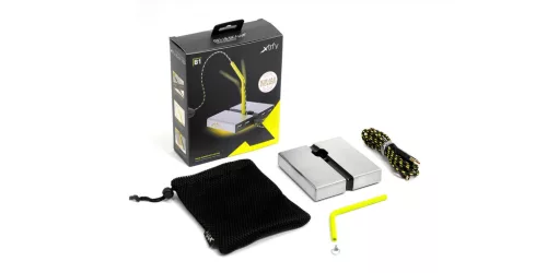 XTRFY B1 EGÉR, BUNGEE SILVER/YELLOW