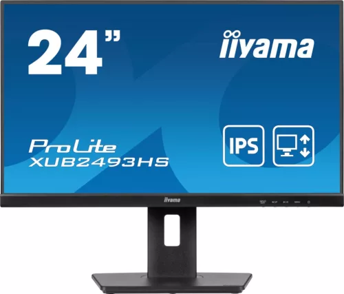 IIYAMA XUB2493HS-B6, 24", IPS, 16:9, 1920x1080, 100 Hz, 1xHDMI, DISPLAY PORT, LED MONITOR