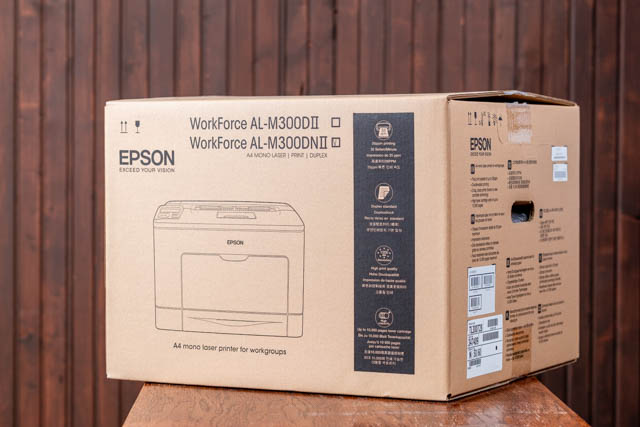 Epson M300 ultratakarékos nyomtató doboza